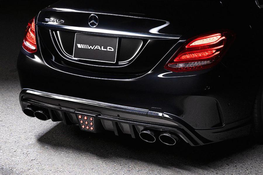 Детали экстерьера Mercedes-AMG C63 Black Bison by Wald 2019 года  (фото 15 из 16)